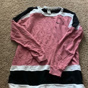 PINK long sleeve top, size large